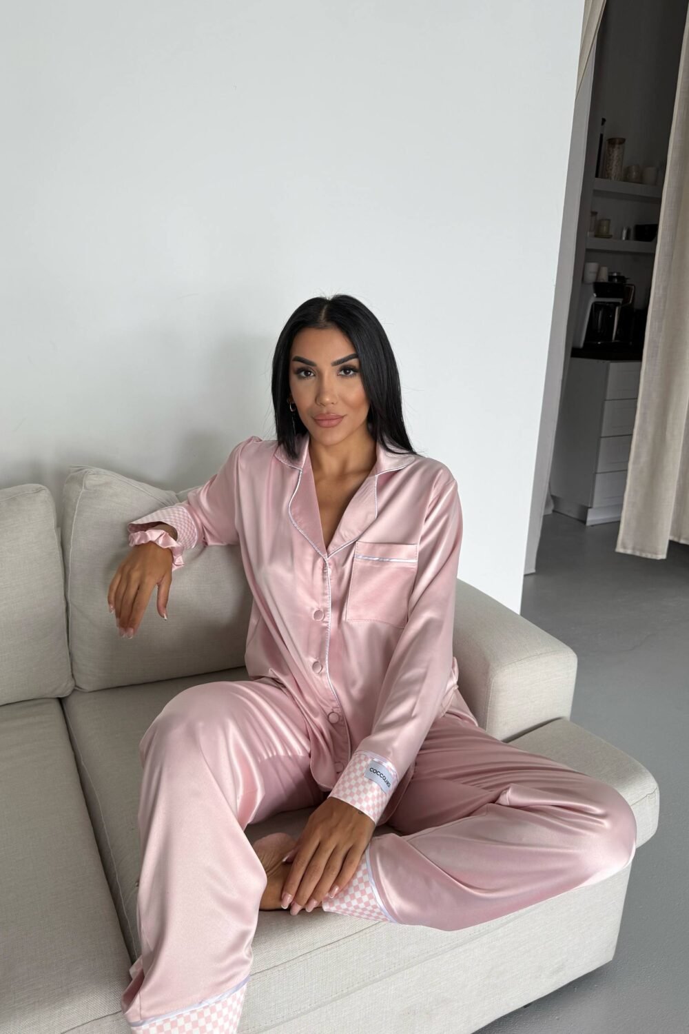coco pinky pijama takımı