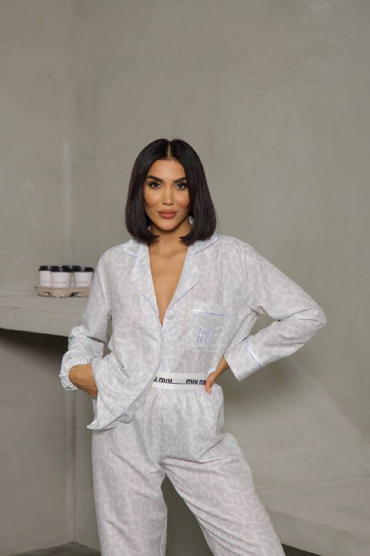 miu white pijama takımı miu white pijama takımı